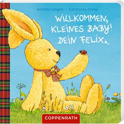 Coppenrath Verlag Willkommen, kleines Baby! Dein Felix Geschenkset: Buch und Plüschfigur