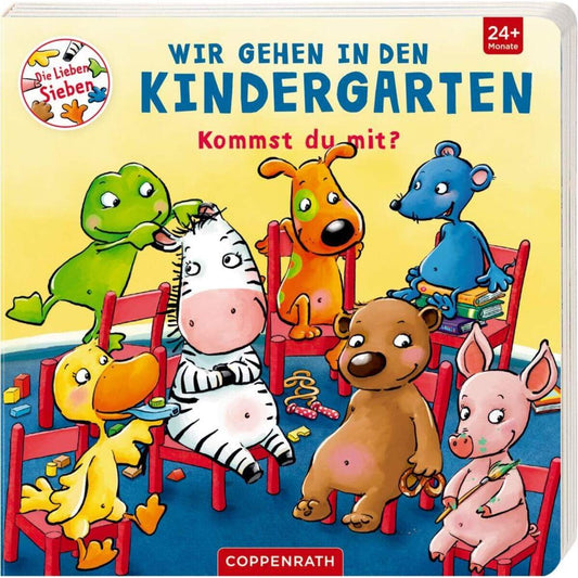 Coppenrath Verlag Wir gehen in den Kindergarten - Kommst du mit? (Die Lieben Sieben)