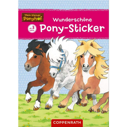 Coppenrath Verlag Wunderschöne Pony-Sticker - Mein kleiner Ponyhof