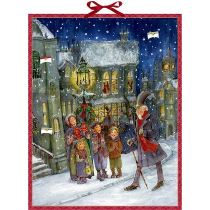 Coppenrath Verlag Zettelkalender - Die Weihnachtsgeschichte von Charles Dickens