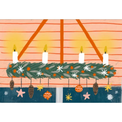 Coppenrath Verlag Zuhause im Advent, Aufstell-Adventskalender