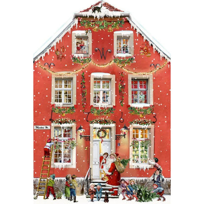 Coppenrath Weihnachten bei uns Zuhaus, Aufstell-Adventskalender
