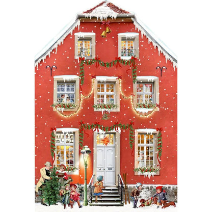 Coppenrath Weihnachten bei uns Zuhaus, Aufstell-Adventskalender