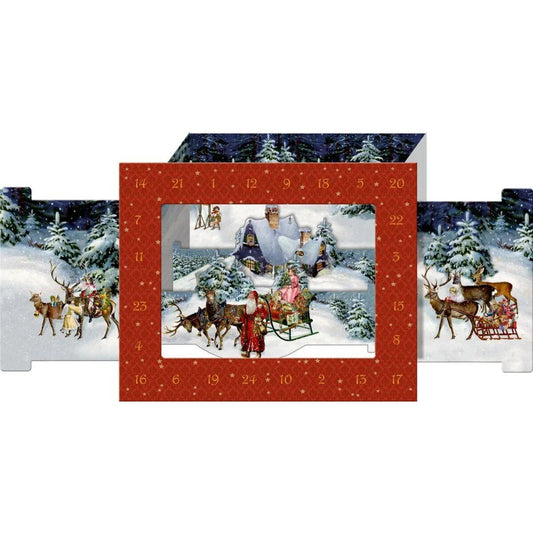 Coppenrath Wunderbare Weihnachtswelt, 3D-Aufstell-Adventskalender