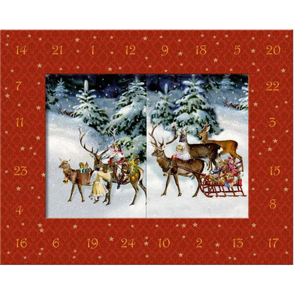 Coppenrath Wunderbare Weihnachtswelt, 3D-Aufstell-Adventskalender