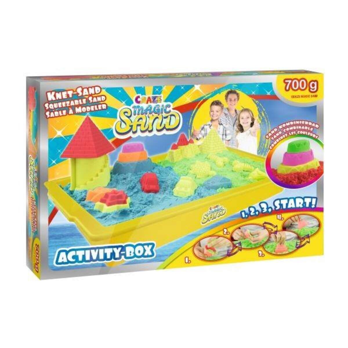 Craze Magic Sand Activity-Box, 700g