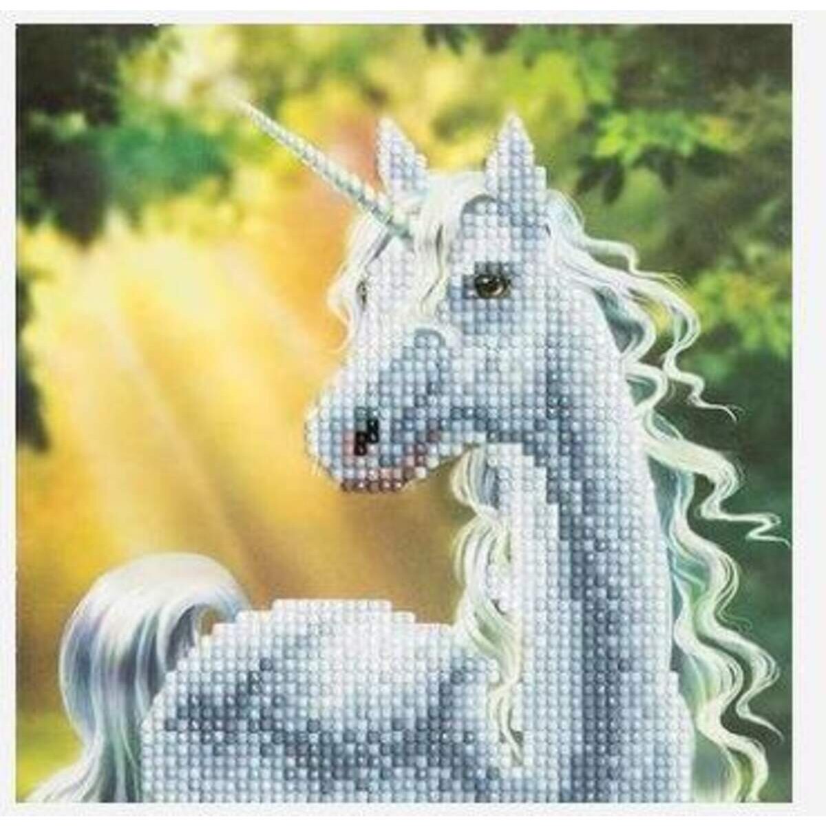 Crystal Art Sonnenschein Einhorn