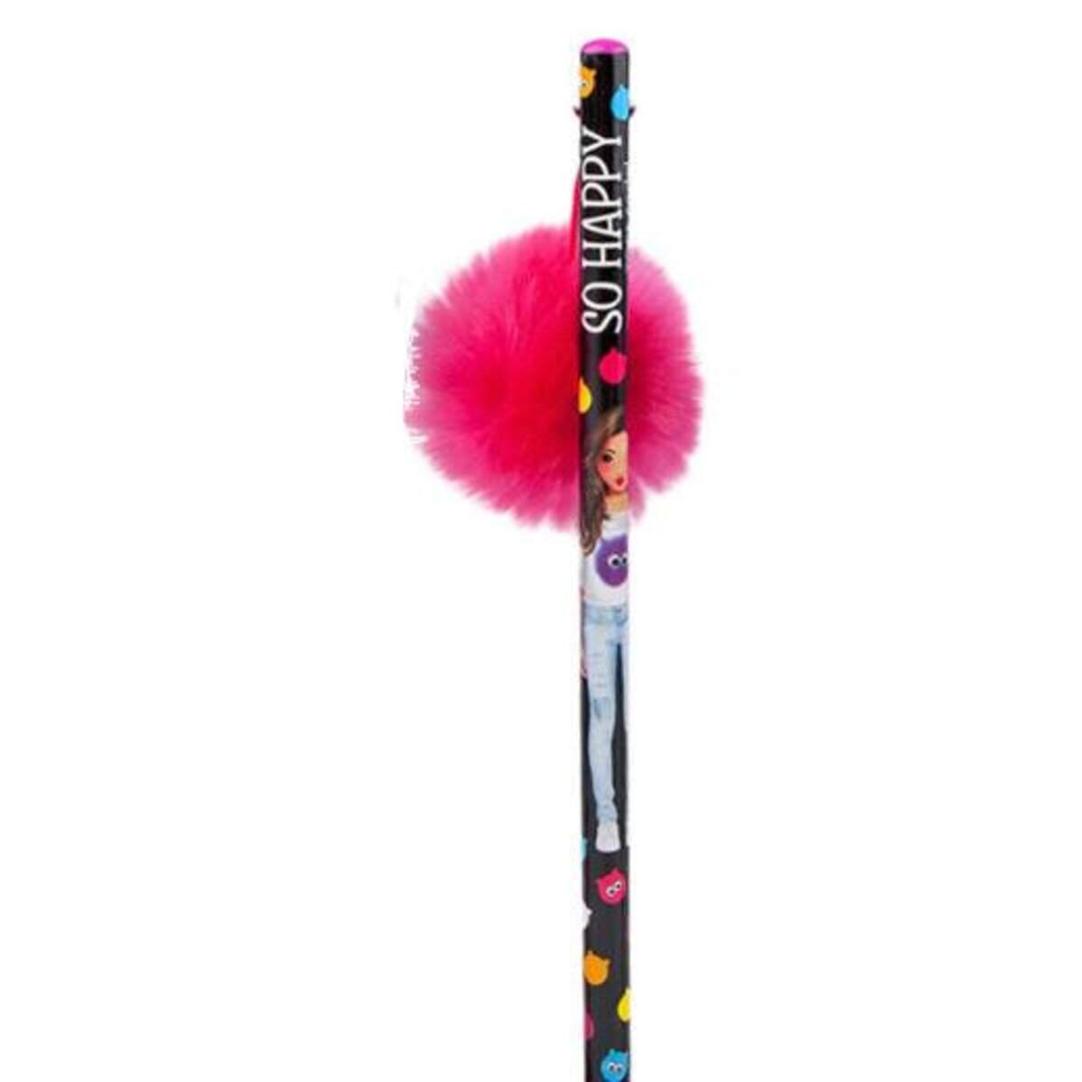 Depesche TOPModel Bleistift mit Puschel So Happy, sortiert