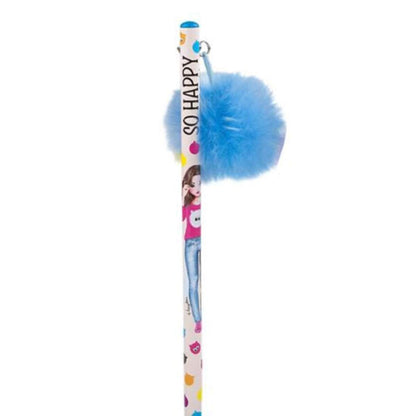 Depesche TOPModel Bleistift mit Puschel So Happy, sortiert
