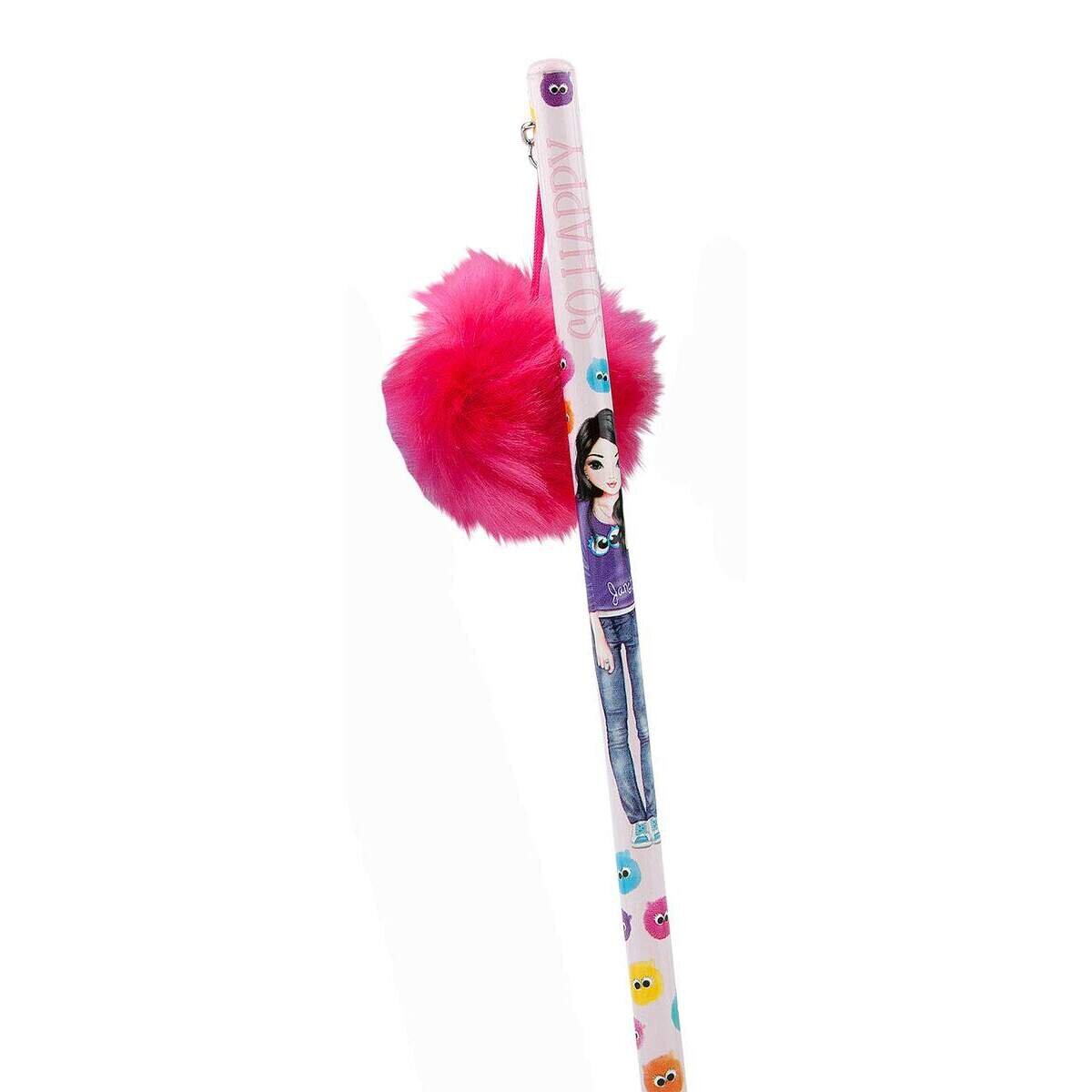 Depesche TOPModel Bleistift mit Puschel So Happy, sortiert