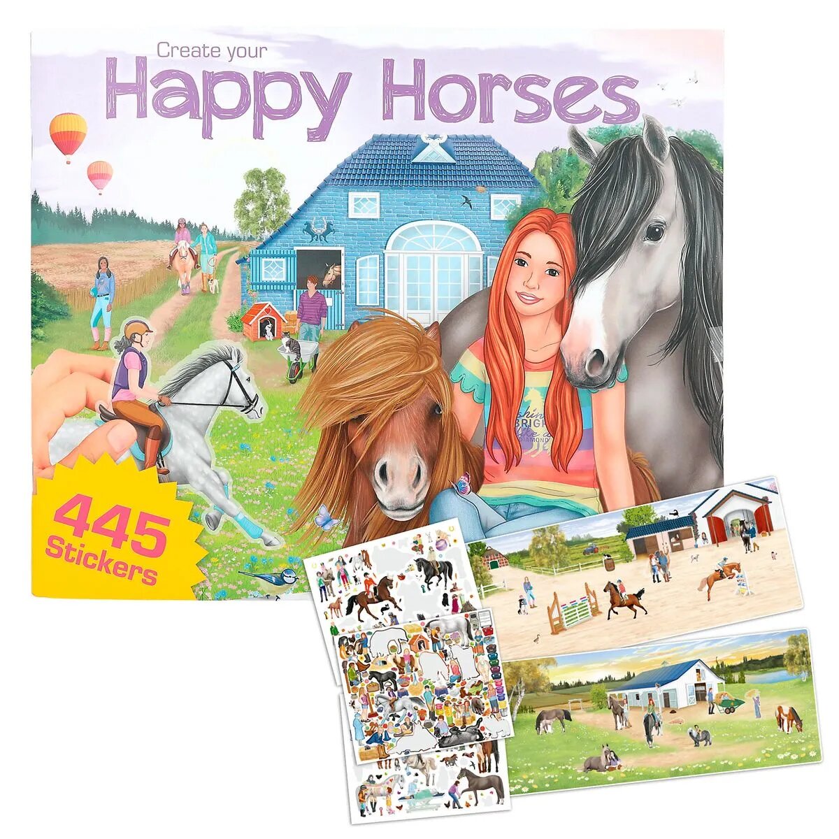 Depesche Create your Happy Horses - Stickerbuch