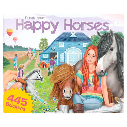 Depesche Create your Happy Horses - Stickerbuch