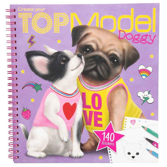 Depesche Create your TOPModel Doggy Malbuch