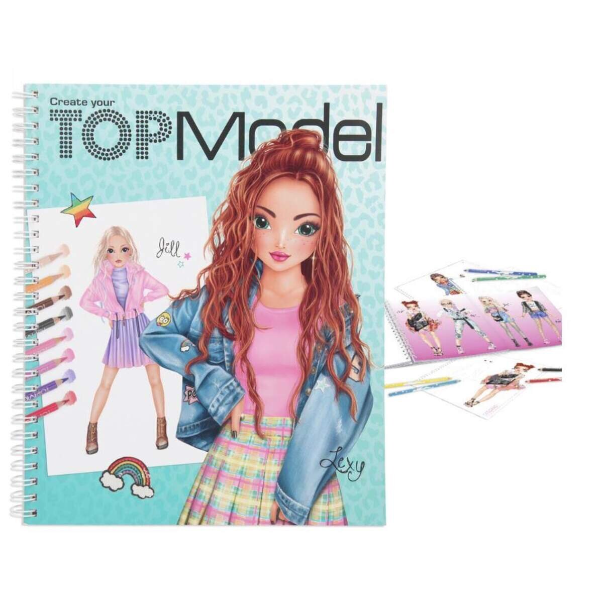 Depesche Create your TOPModel Malbuch