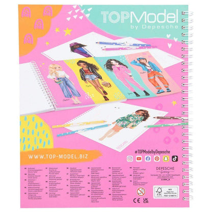 Depesche Create your TOPModel Malbuch