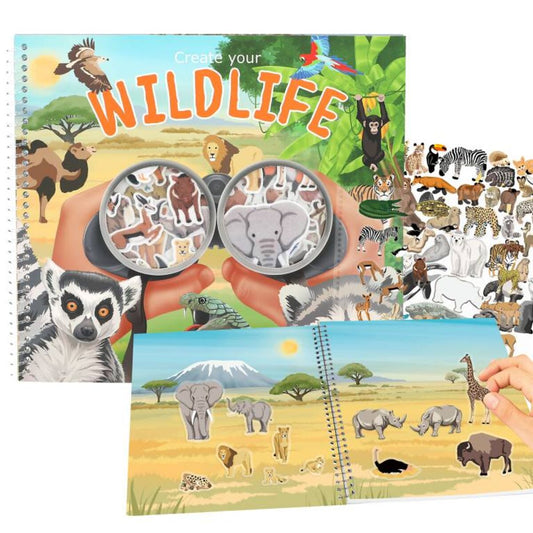 Depesche Create Your Wild Life mit Flock Stickern