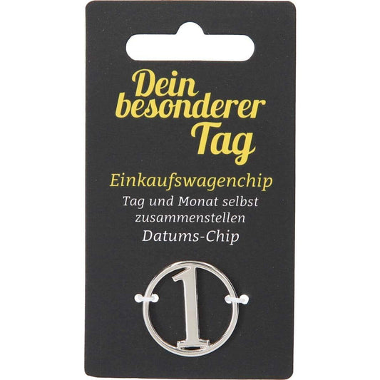 Depesche Datums-Chip Dein besonderer Tag, 1 Stück, 36-fach sortiert