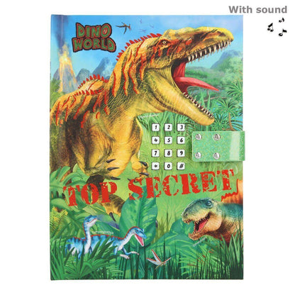 Depesche Dino World Geheimcode Tagebuch mit Sound