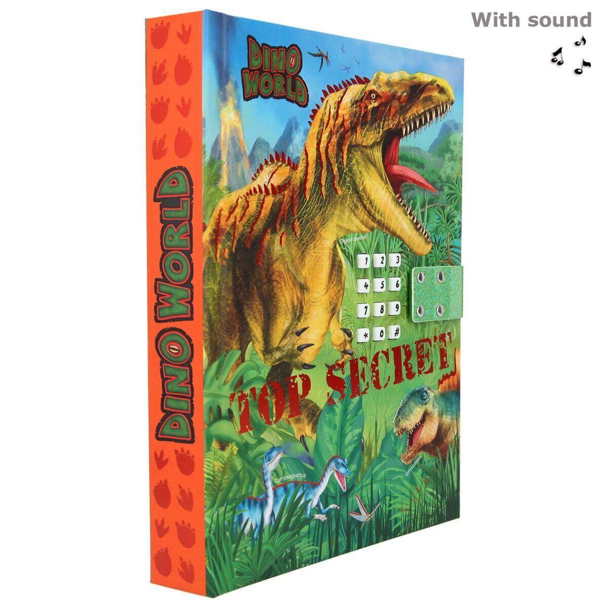 Depesche Dino World Geheimcode Tagebuch mit Sound