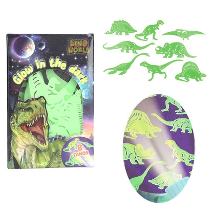 Depesche Dino World Glow in the Dark Sticker