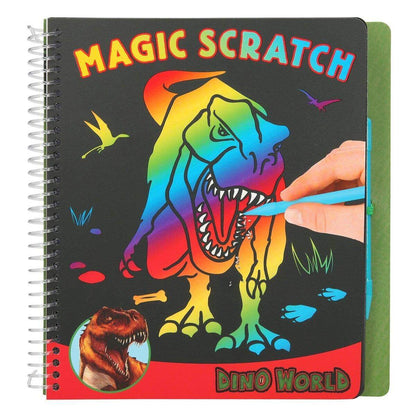 Depesche Dino World Magic-Scratch Book