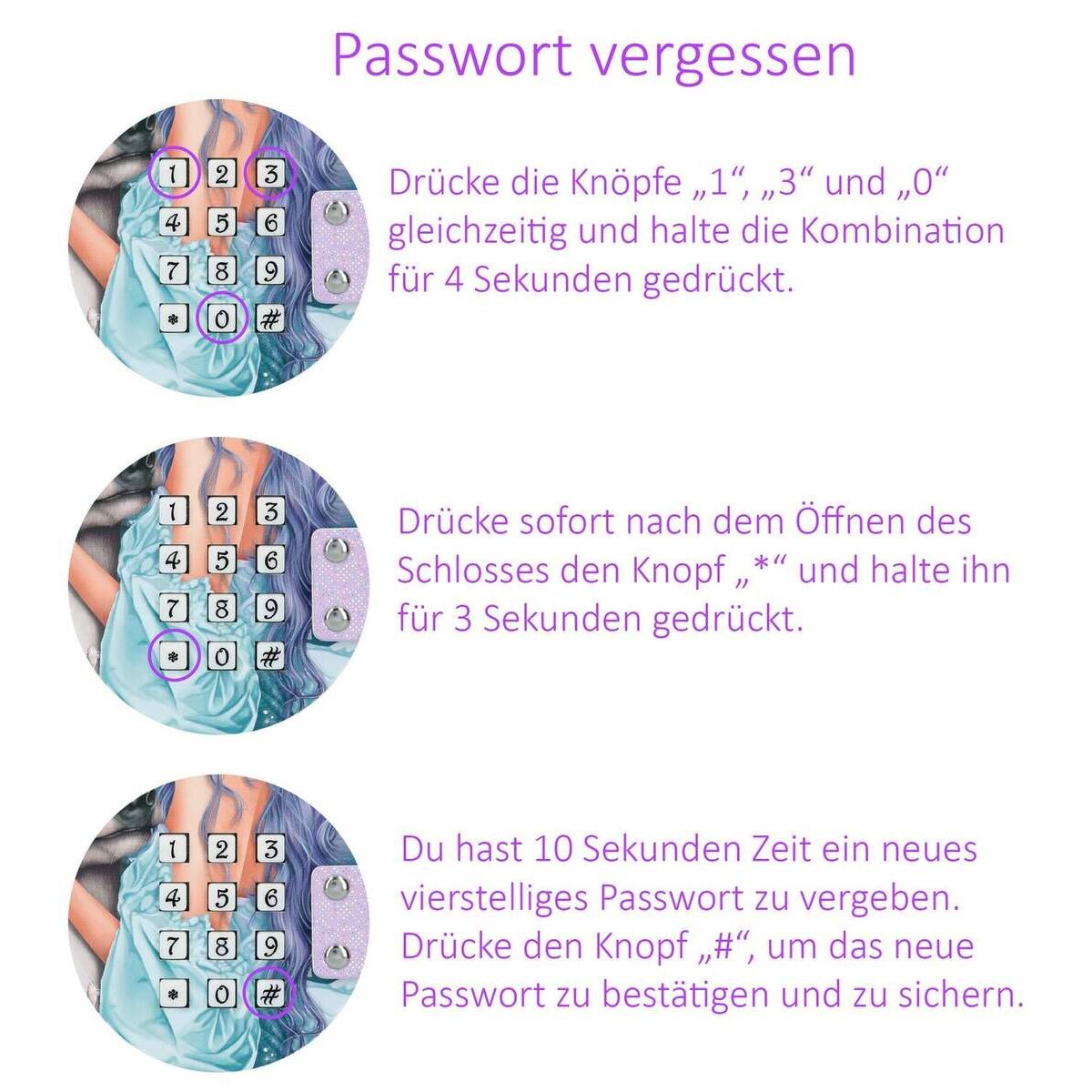 Depesche Fantasy Model Geheimcode Tagebuch BALLETT mit Code & Sound