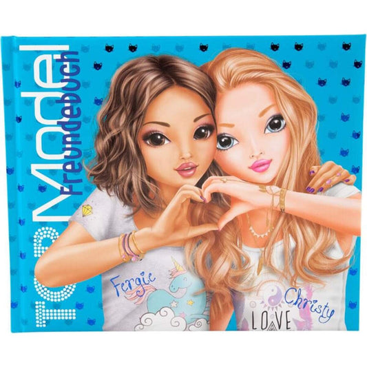 Depesche TOPModel Freundebuch, blau, sortiert