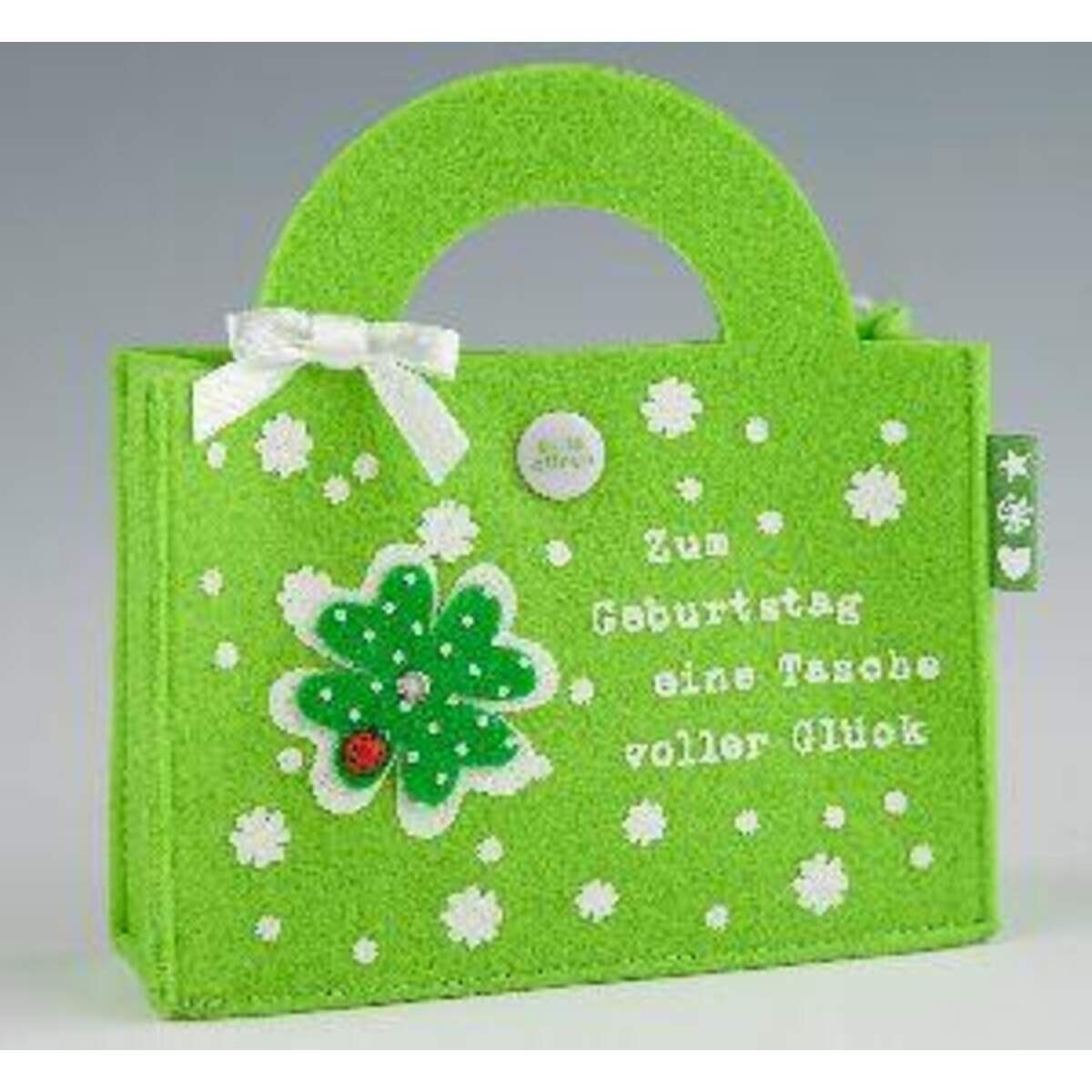 Depesche Geschenktasche mit Musik aus Filz, sortiert