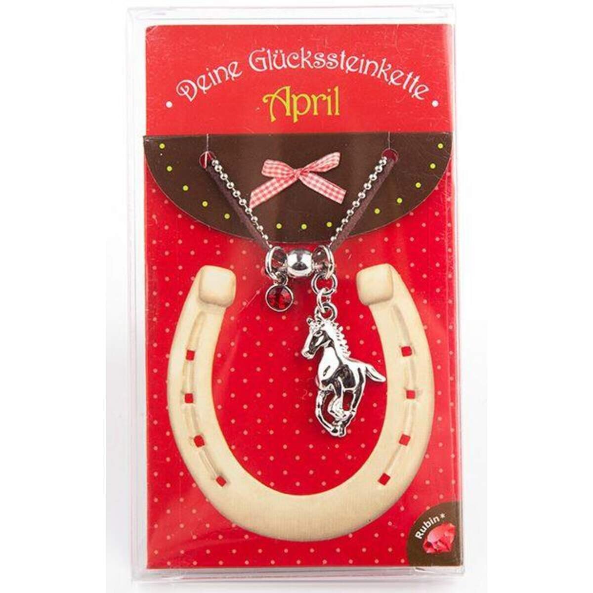 Depesche Glückssteinkette HorsesDreams, sortiert