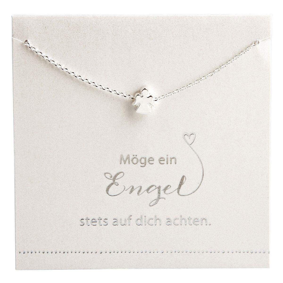 Depesche Halskette versilbert mit Anhänger, sortiert