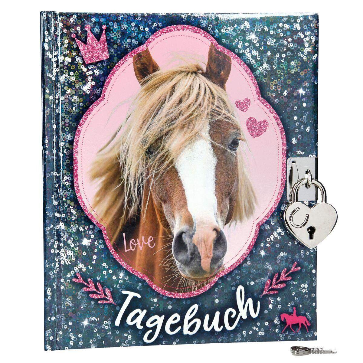 Depesche Horses Dreams Tagebuch, blau