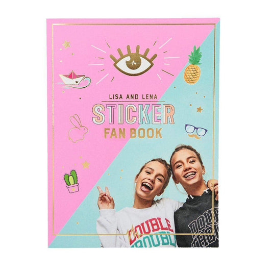 Depesche J1MO71 Lisa & Lena Sticker-Fan-Book