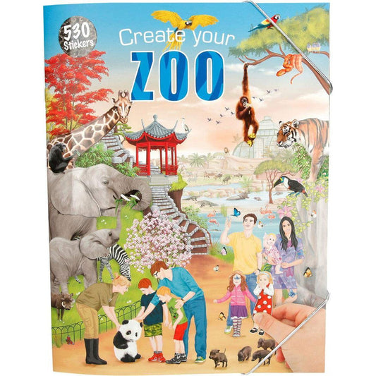 Depesche Malbuch Create your Zoo, sortiert