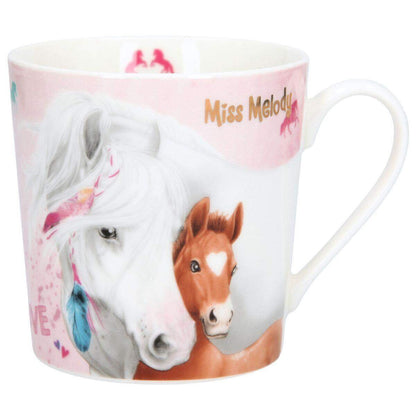 Depesche Miss Melody Becher in Geschenkbox, pink