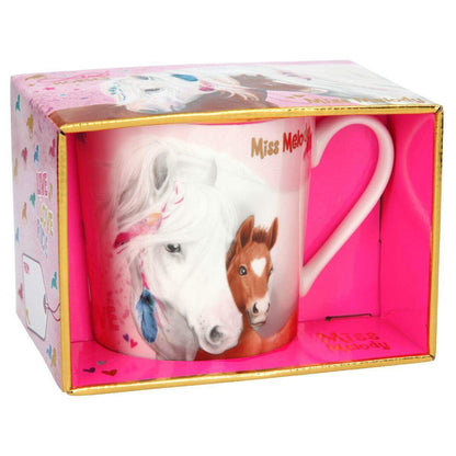 Depesche Miss Melody Becher in Geschenkbox, pink