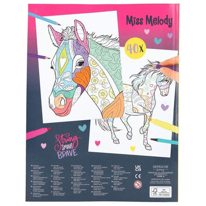 Depesche Miss Melody Colour & Design Book