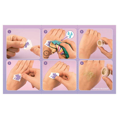Depesche Miss Melody Glitzer Tattoo Set