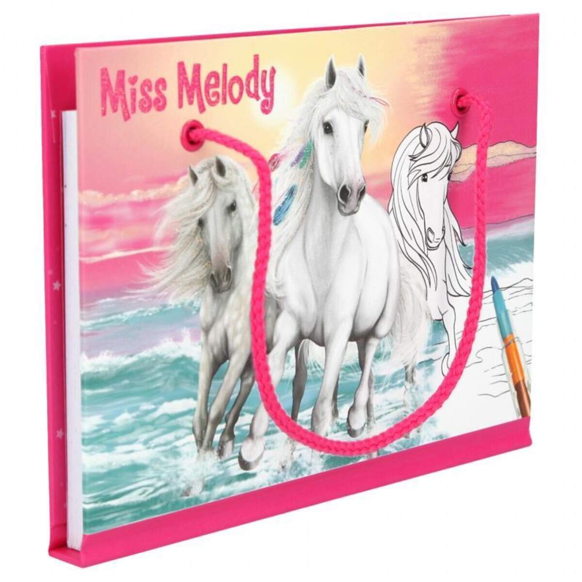 Depesche Miss Melody Malbuch mit Steckbuntstift