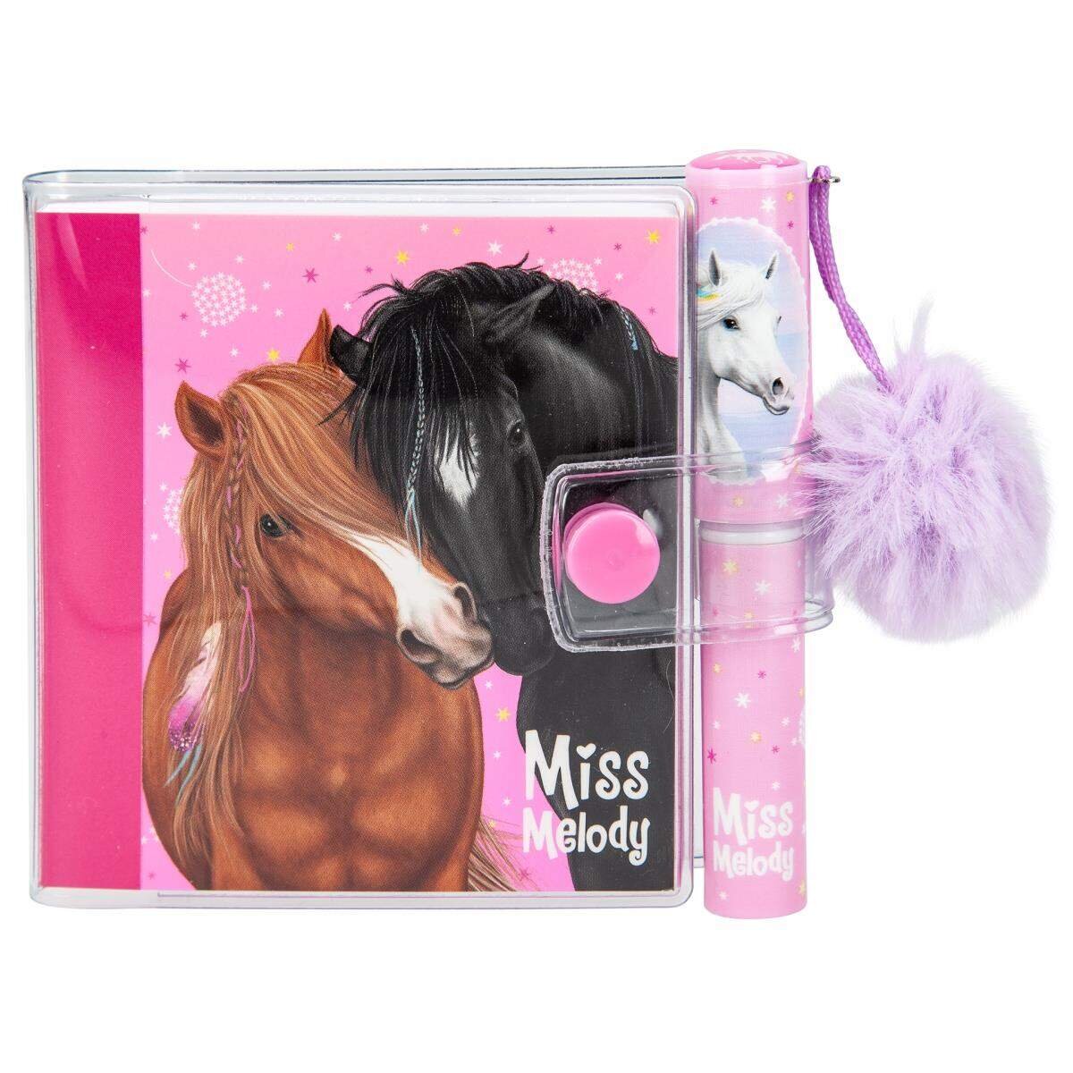 Depesche Miss Melody Mini Schreibblock mit Kugelschreiber