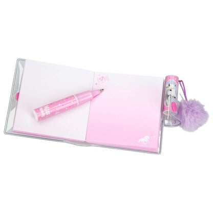 Depesche Miss Melody Mini Schreibblock mit Kugelschreiber
