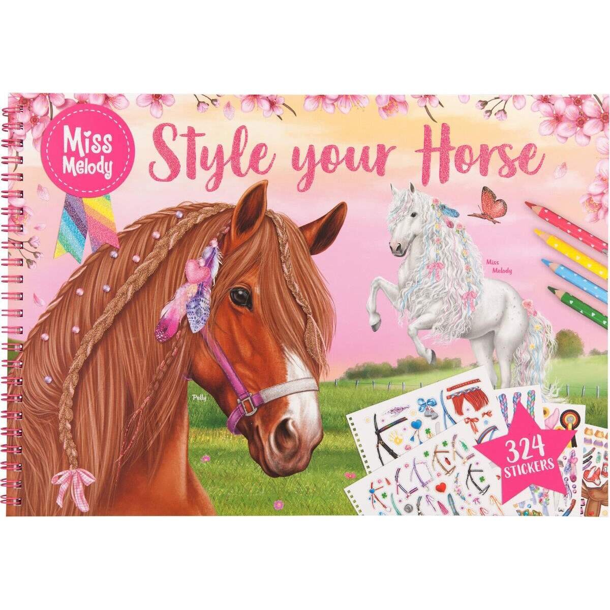 Depesche Miss Melody Style your Horse Malbuch