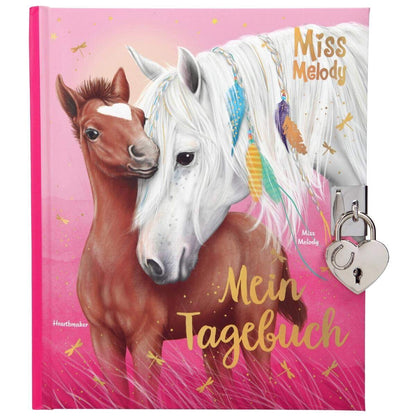 Depesche Miss Melody Tagebuch mit Stickern, Motiv 1