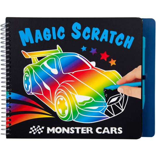 Depesche Monster Cars Magic Scratch Book