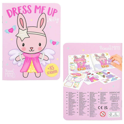 Depesche Princess Mimi Mini Dress Me Up, 1 Stück, 4-fach sortiert