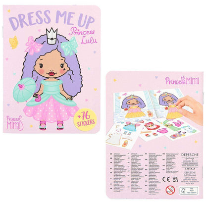 Depesche Princess Mimi Mini Dress Me Up, 1 Stück, 4-fach sortiert