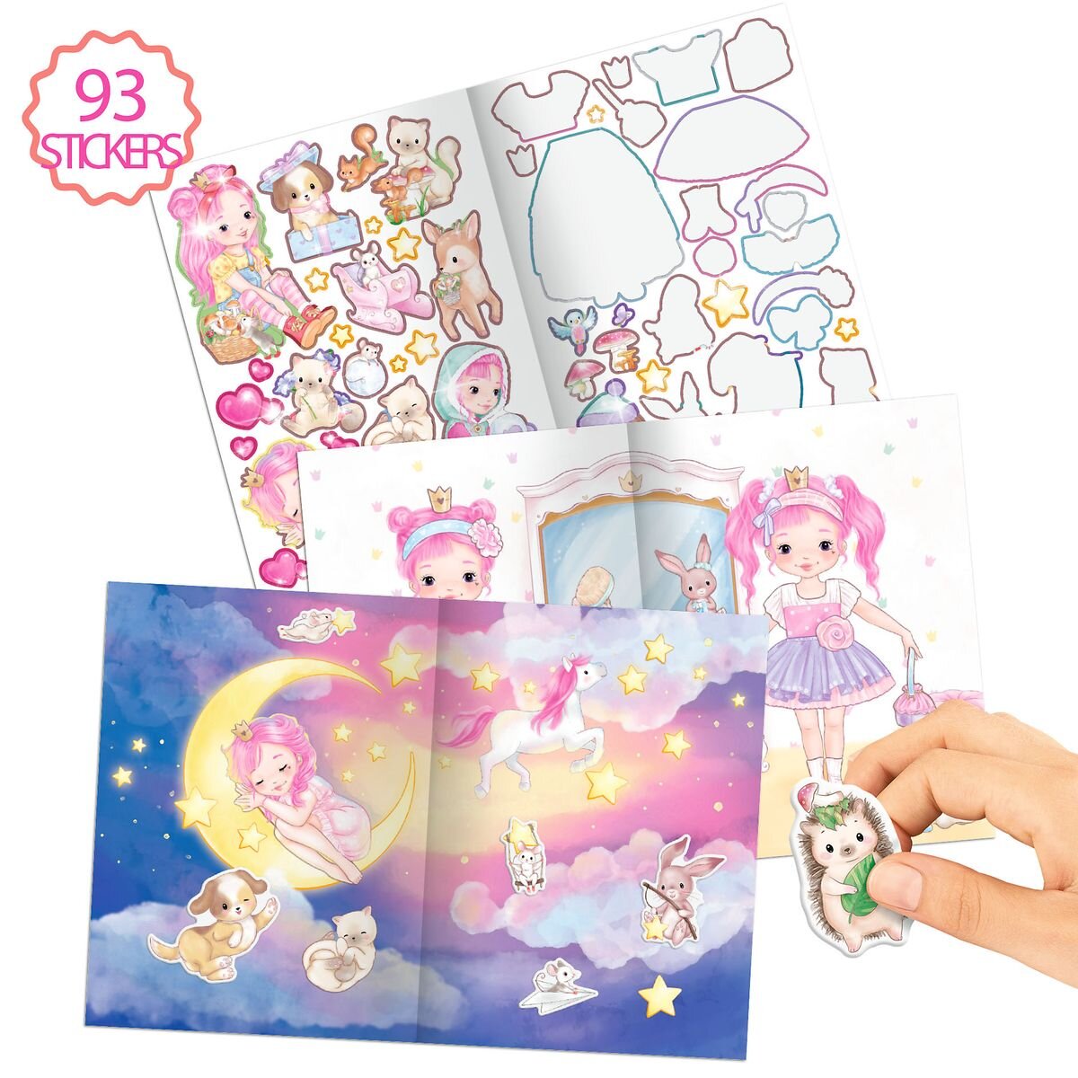 Depesche Princess Mimi Puffy Sticker Book