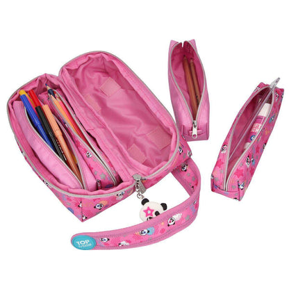 Depesche TOPModel 4in1 Schlamper gefüllt Panda pink