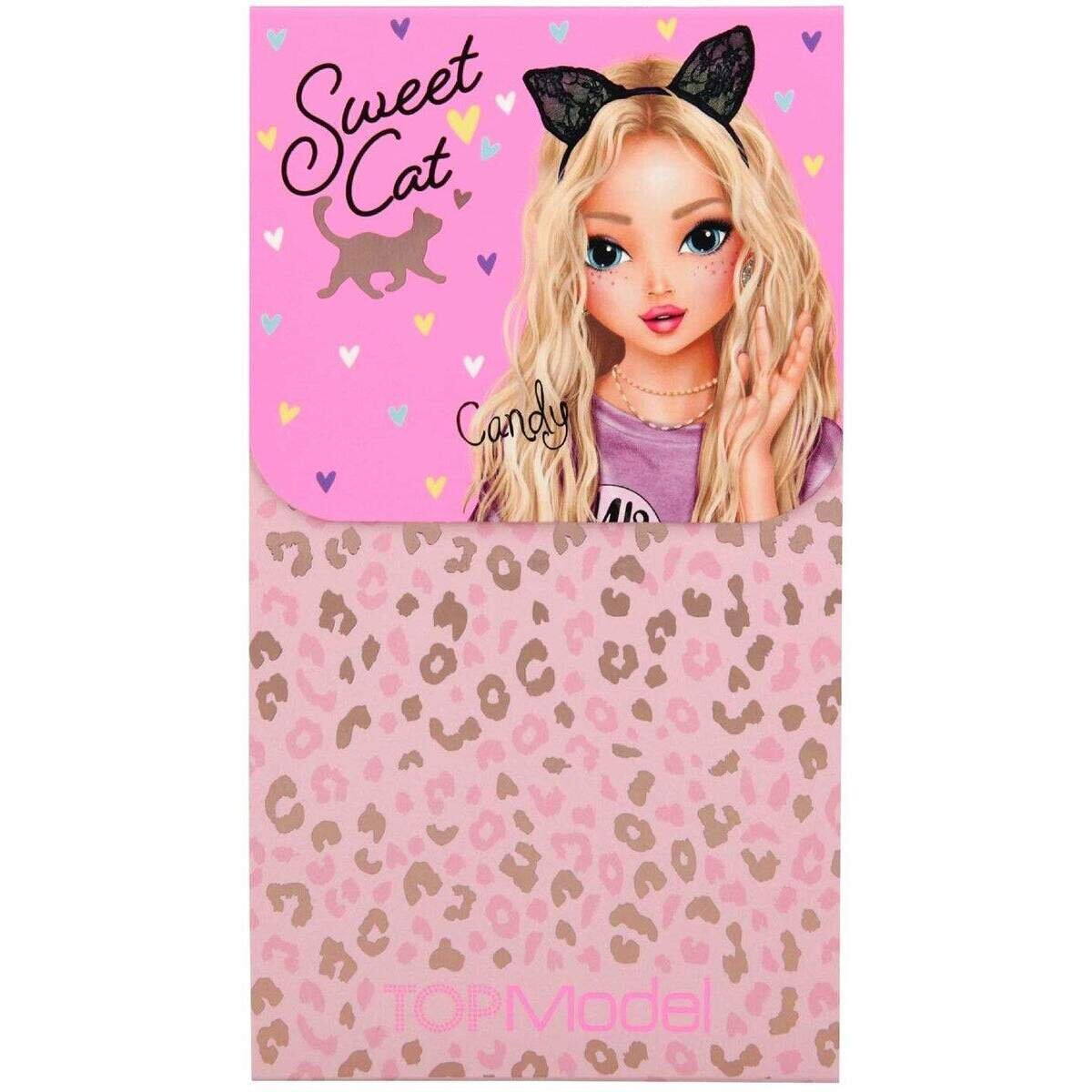 Depesche TOPModel Block mit Magnetverschluss KATZE, 1 Stück, sortiert