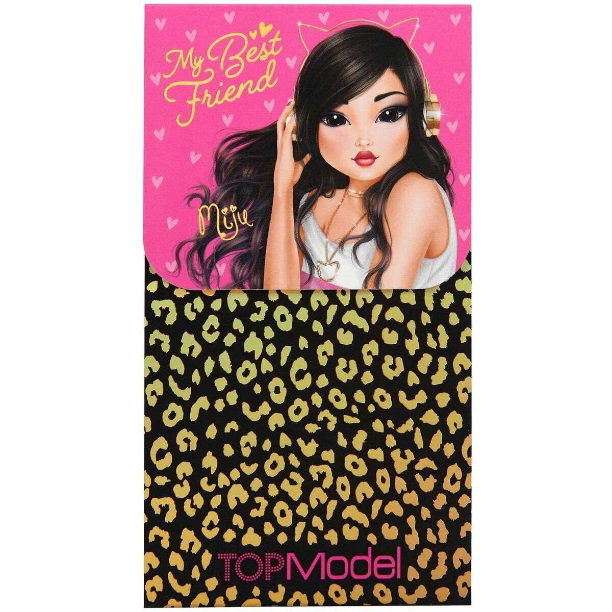 Depesche TOPModel Block mit Magnetverschluss KATZE, 1 Stück, sortiert