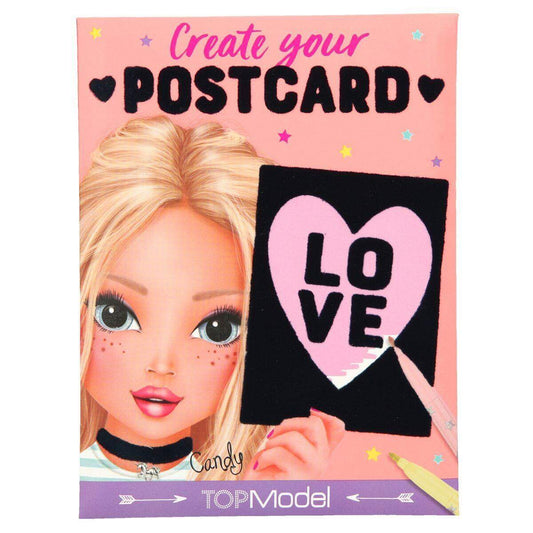 Depesche Create your TOPModel Postcard VELVET